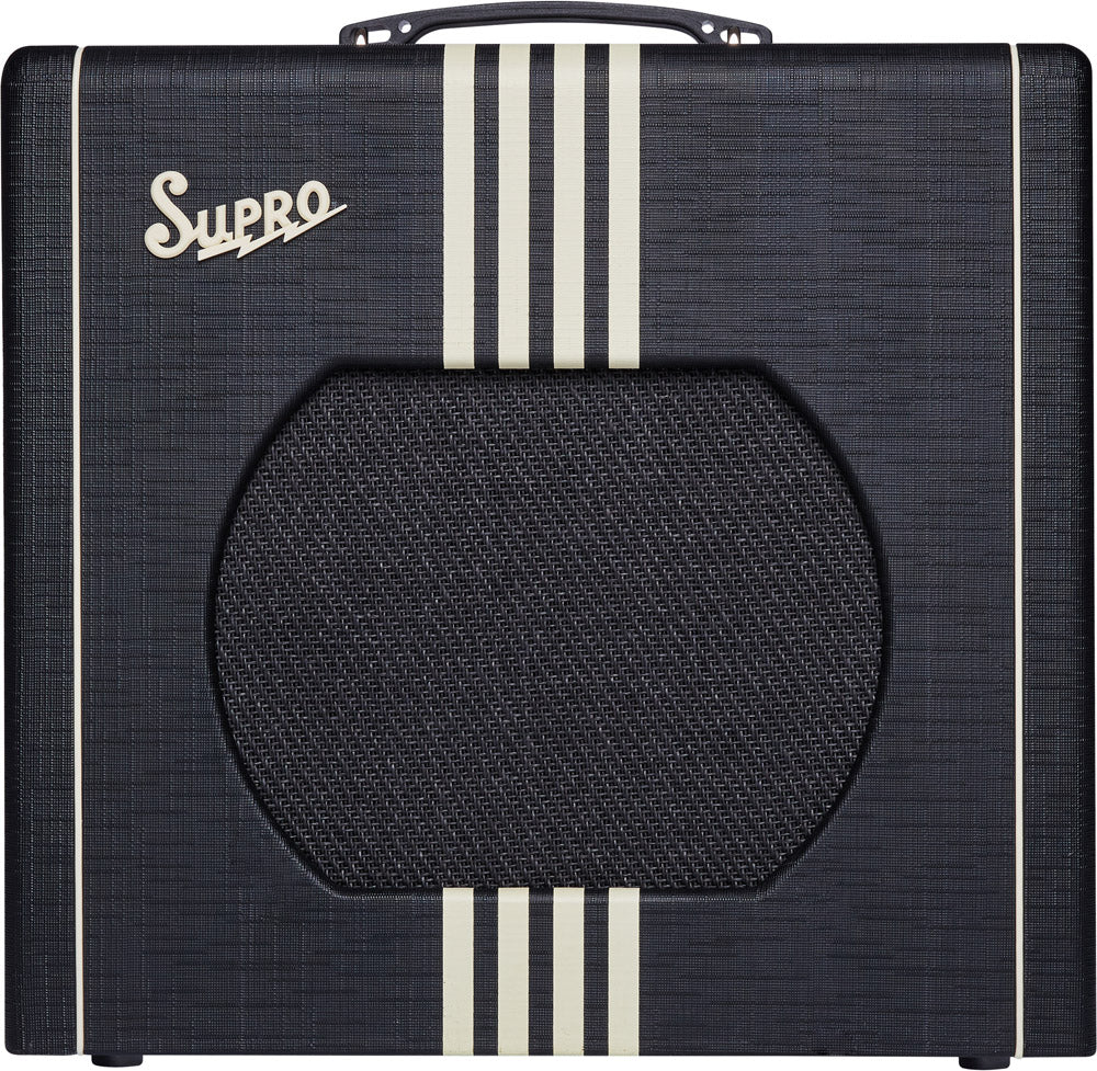 Supro Delta King 12 Black & Cream