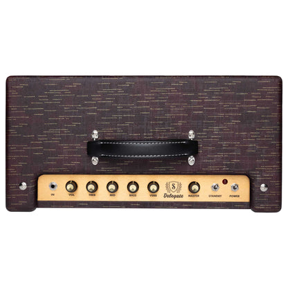 Supro Delegate Burgundy Gold Scandia
