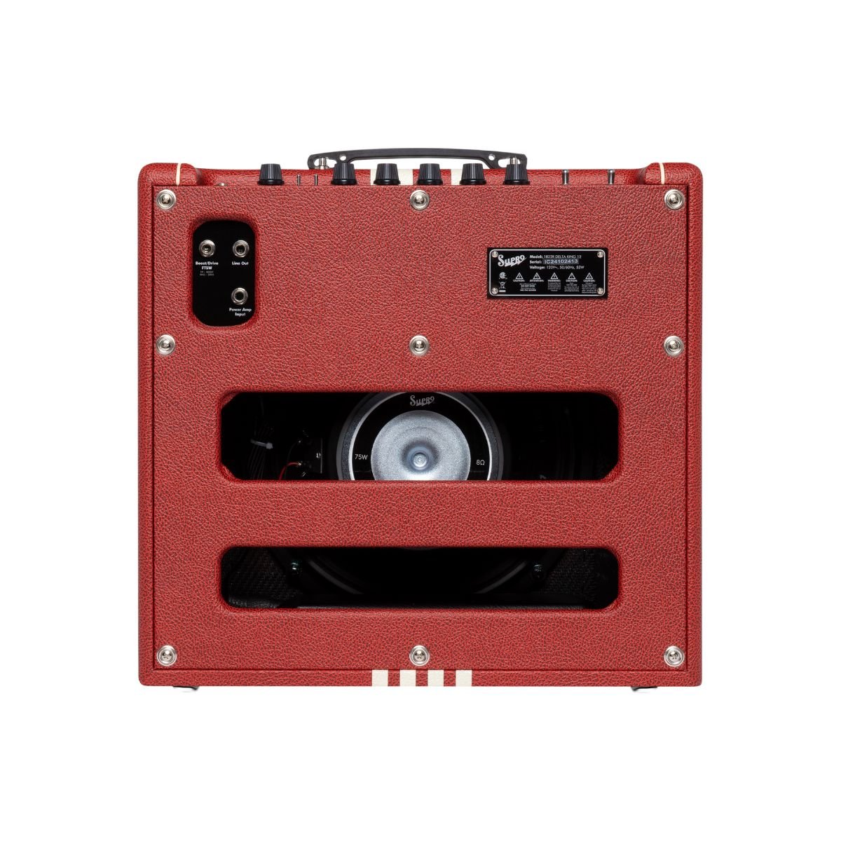 Supro Delta King 12 Scarlet