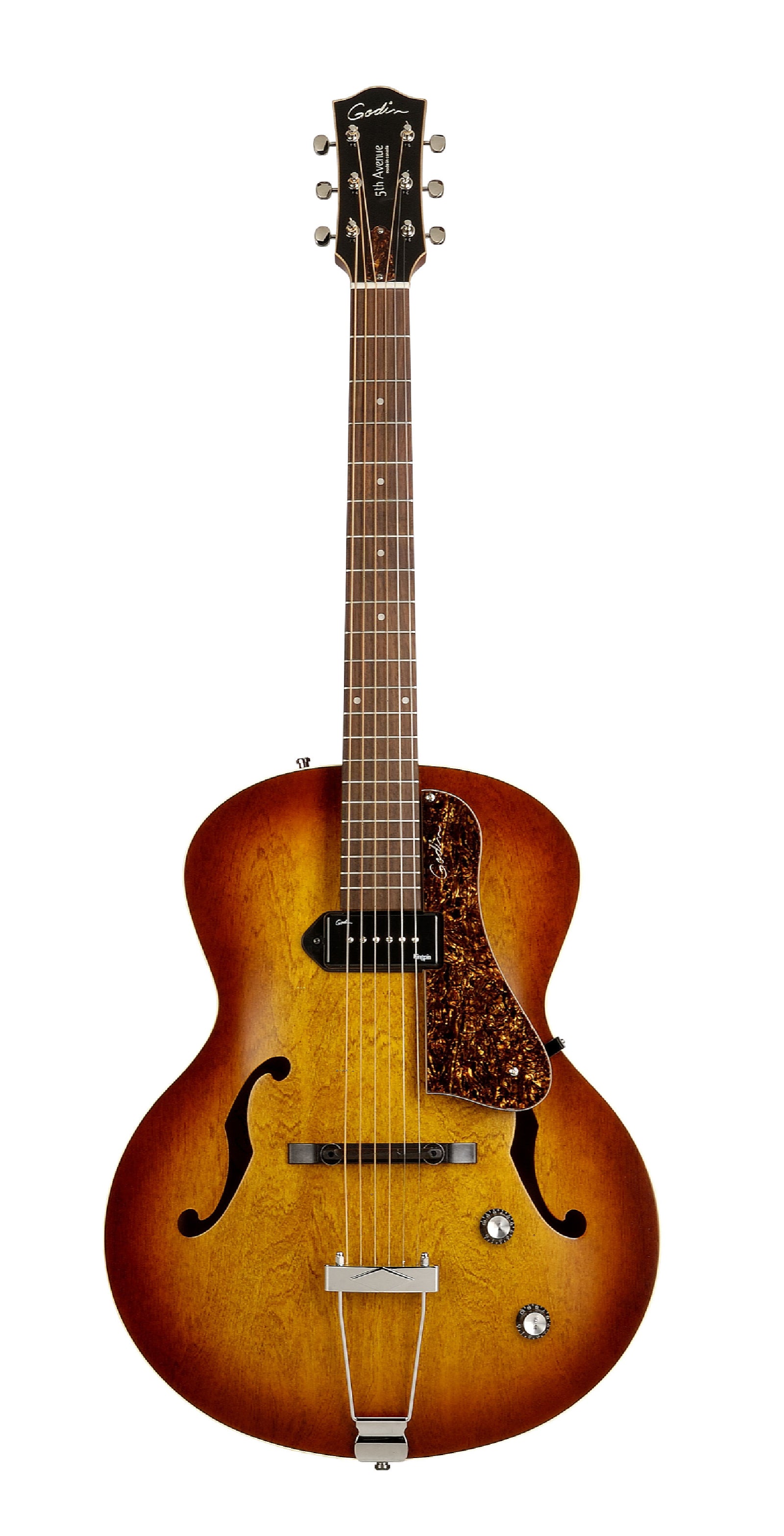 GODIN 5th Av Kingpin P90 Cognac Burst