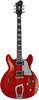Hagstrom Super Viking Wild Cherry Transparent