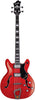 Hagstrom Viking Bass Wild Cherry Transparent