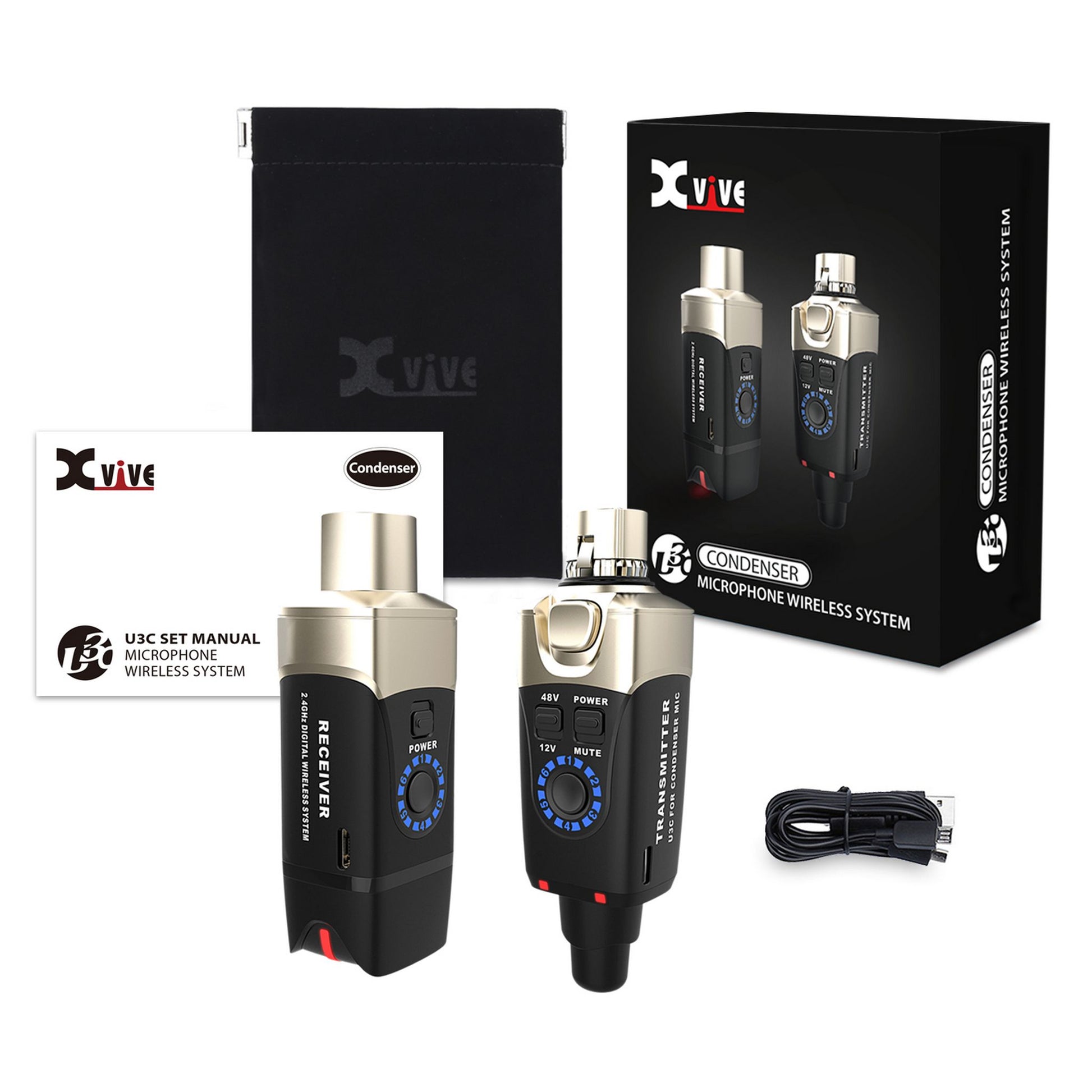 XVIVE U3C - POUR MICROS À CONDENSATEUR