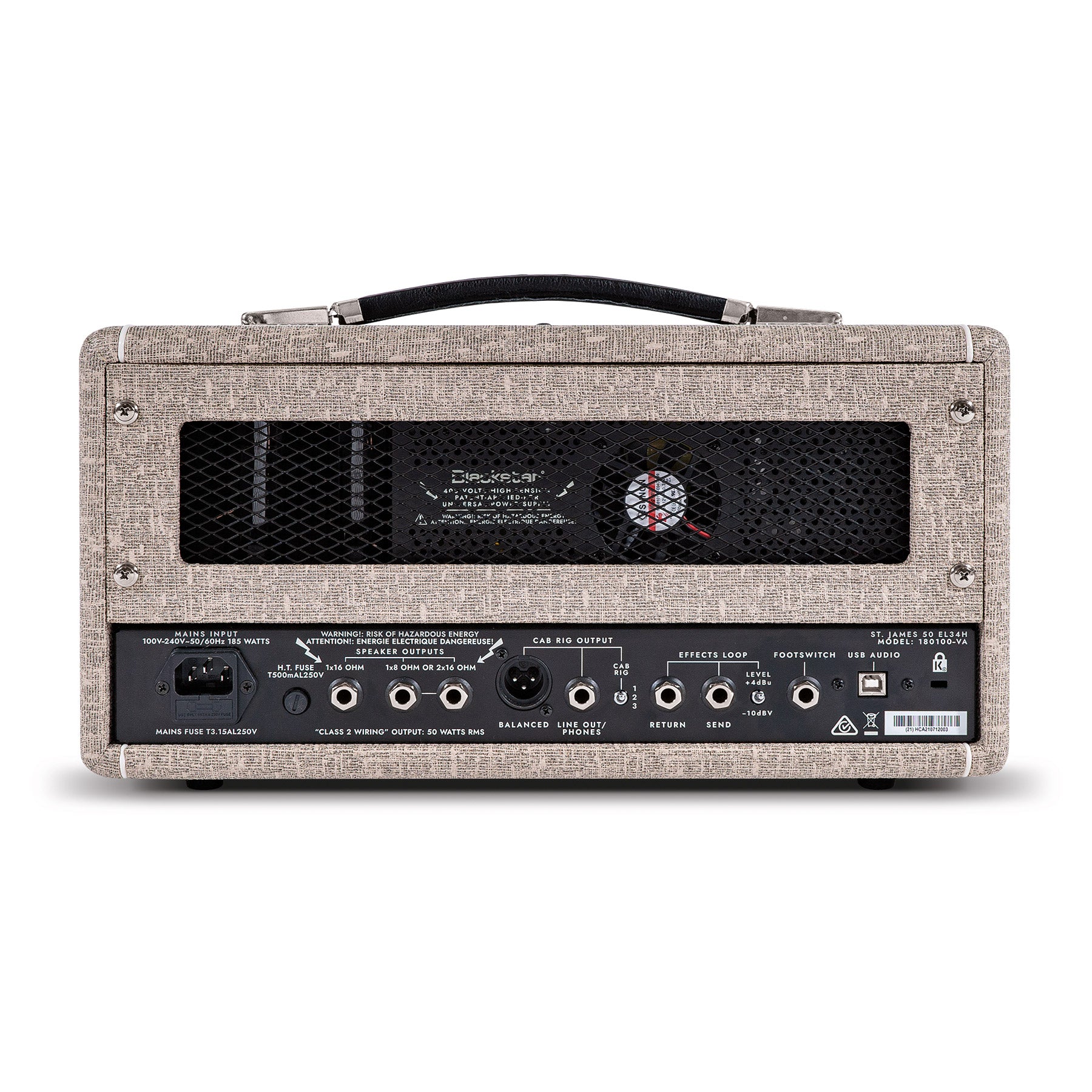 BLACKSTAR ST. JAMES 50 EL34H - FAWN