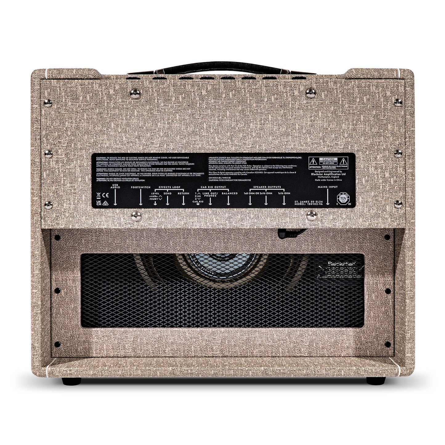 BLACKSTAR ST. JAMES 50 EL34 COMBO - FAWN