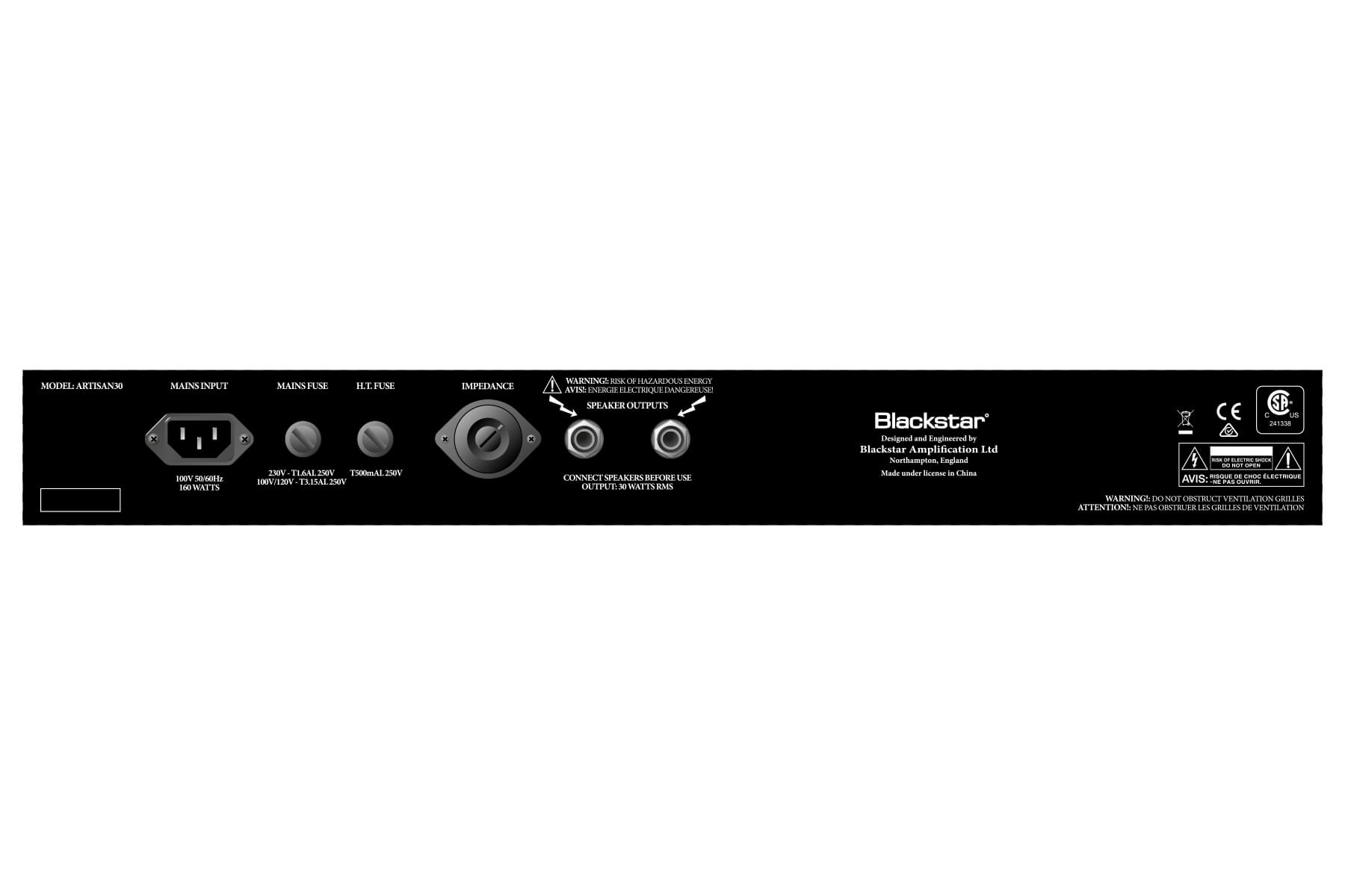 BLACKSTAR ARTISAN 30 HW