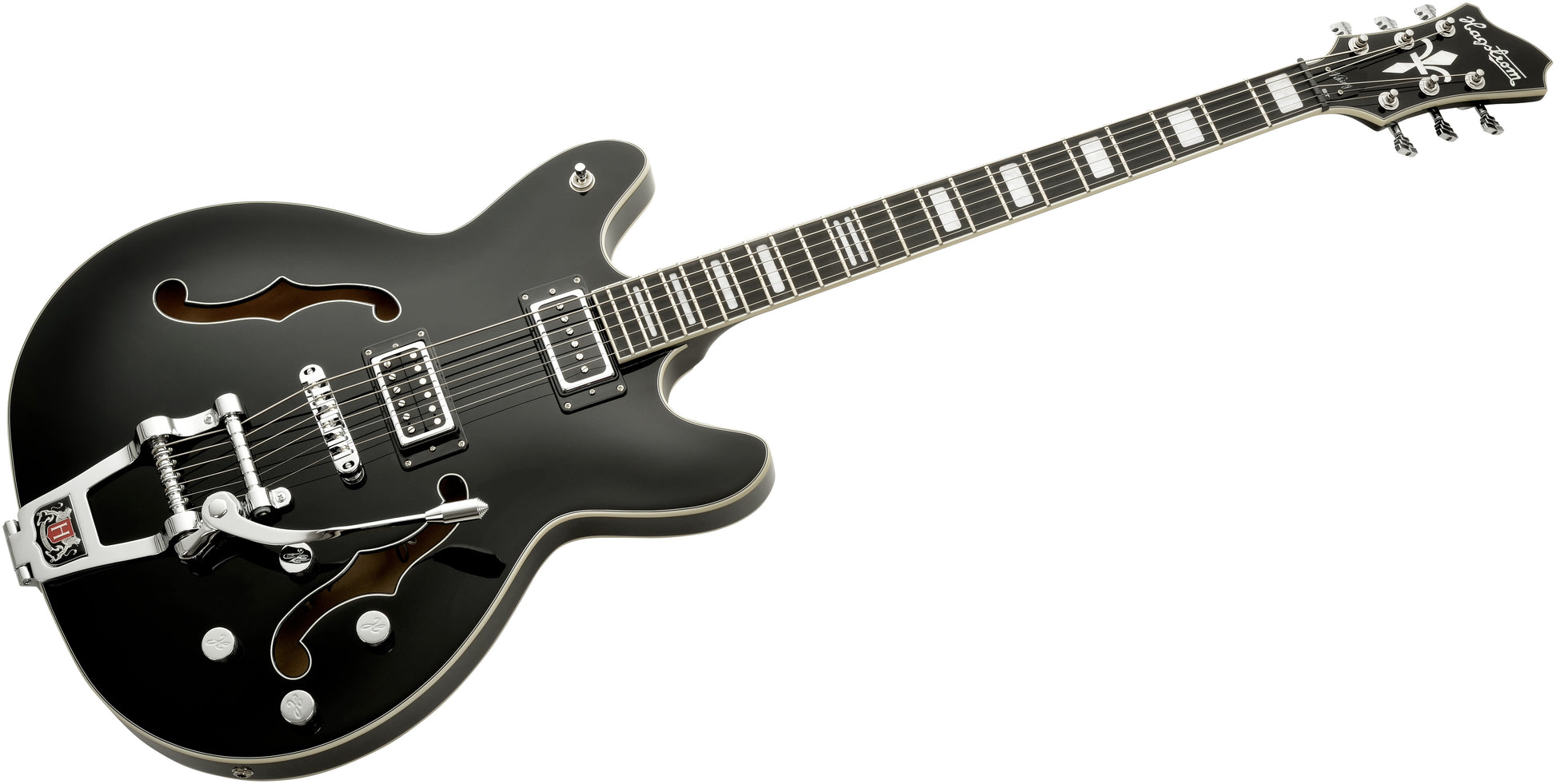 HAGSTROM TREMAR VIKING BARIT DLX BLK