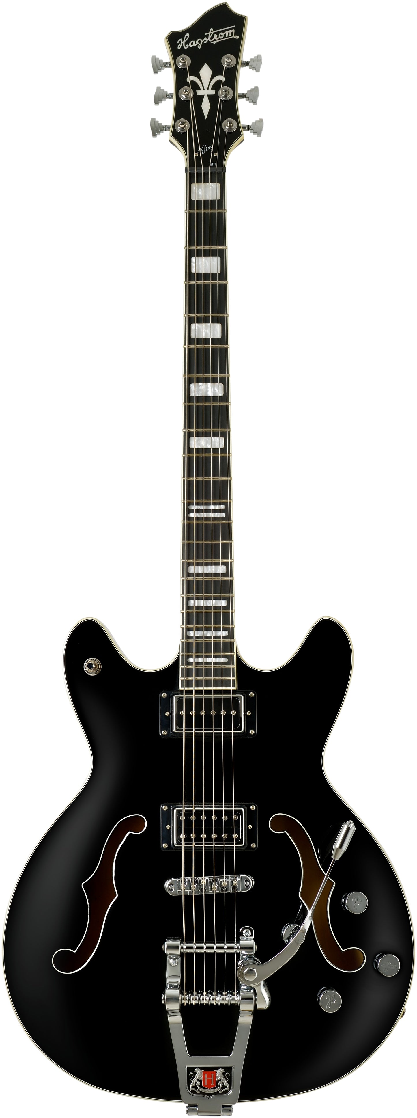 HAGSTROM TREMAR VIKING BARIT DLX BLK