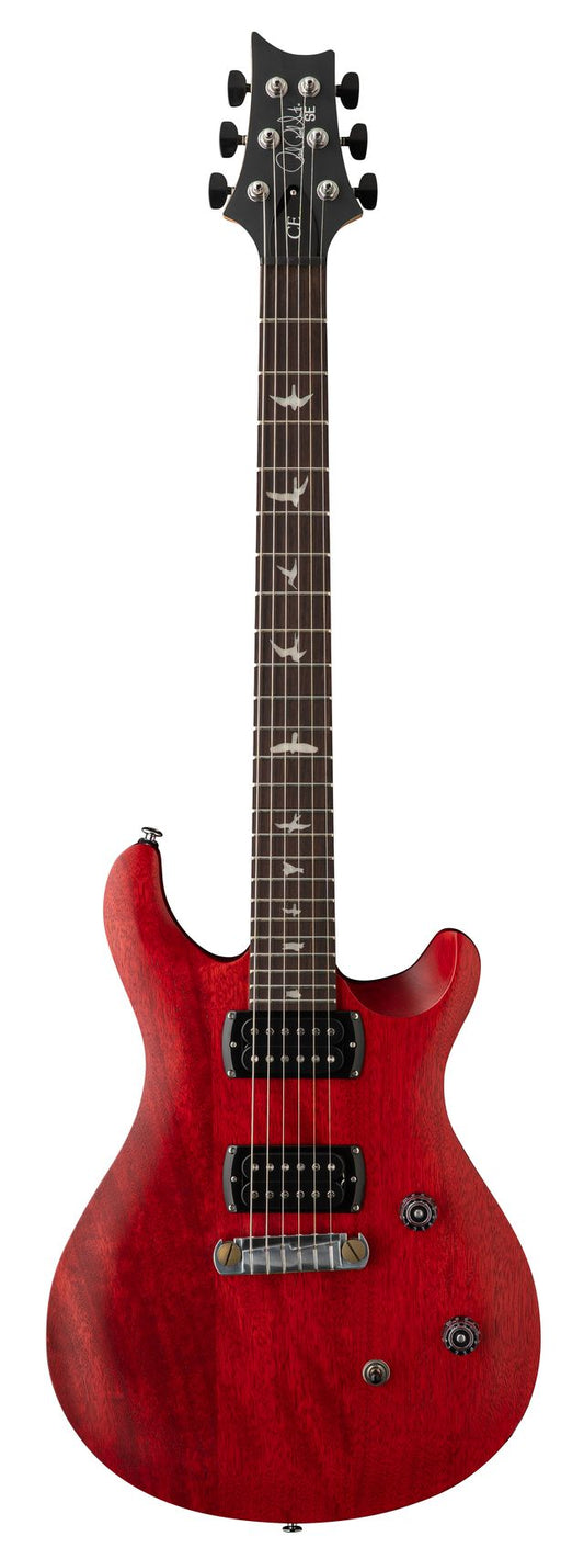 PRS SE CE24 STANDARD SATIN STOPTAIL VINTAGE CHERRY