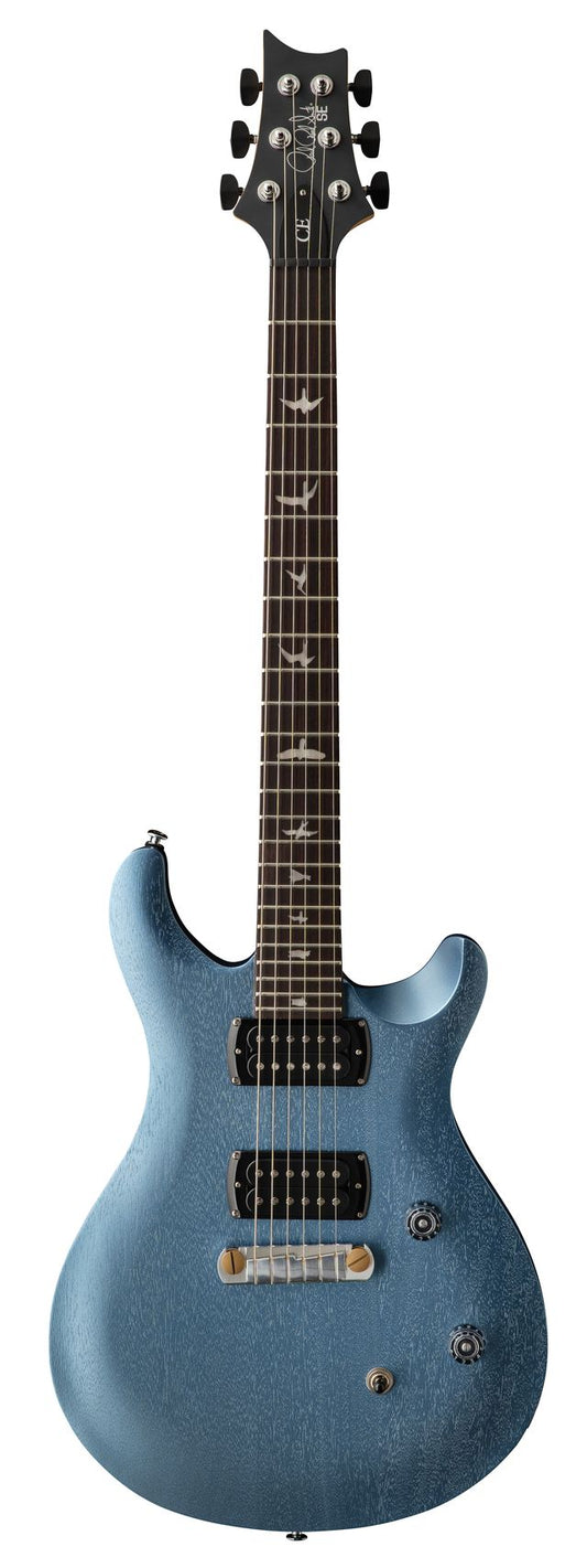 PRS SE CE24 STANDARD SATIN STOPTAIL ICE BLUE METALLIC