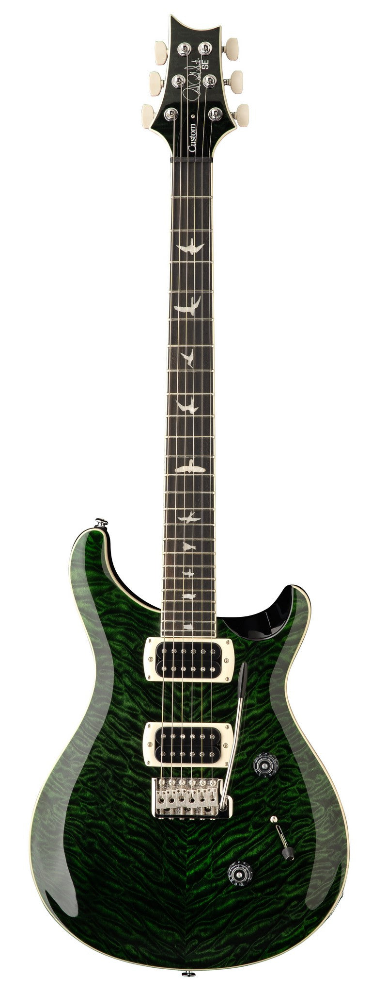 PRS GUITARS SE CUSTOM 24 QUILT TEAL BLACK