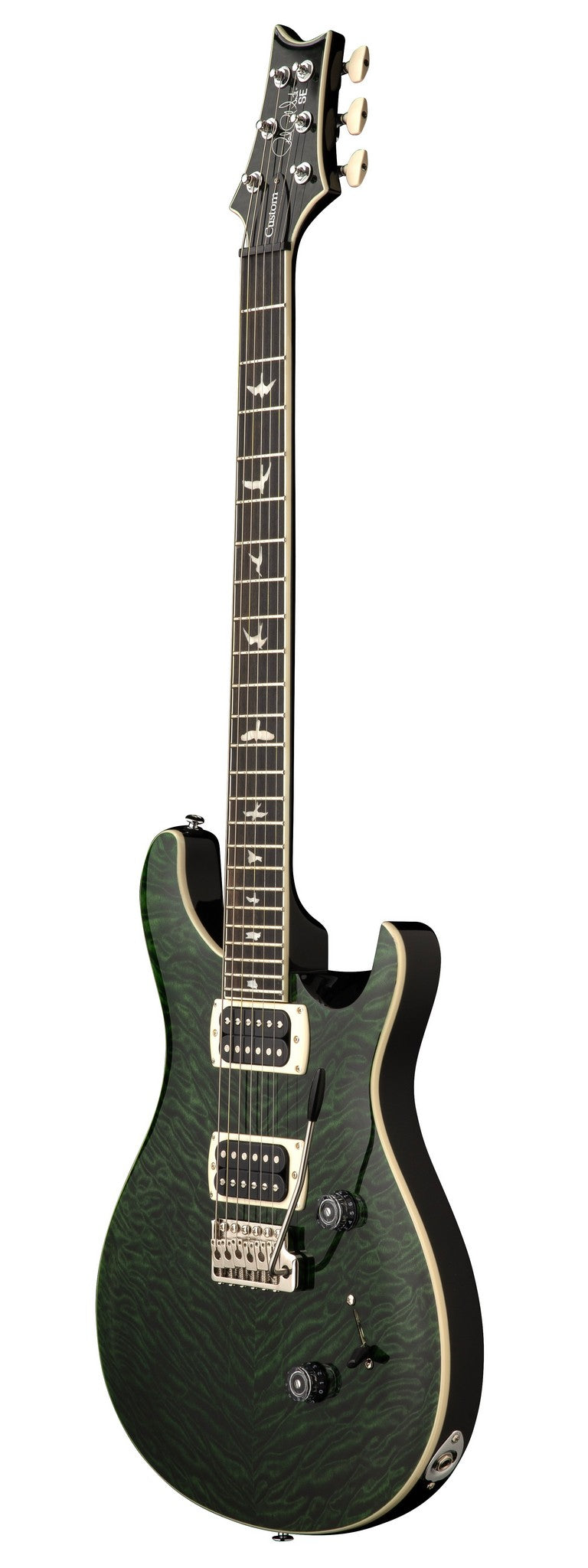 PRS GUITARS SE CUSTOM 24 QUILT TEAL BLACK