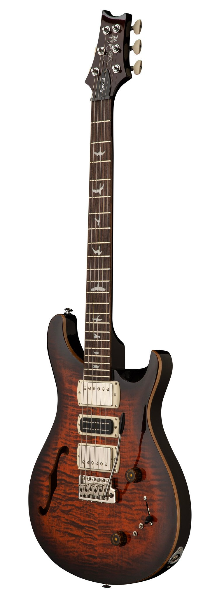 PRS GUITARS SE SPECIAL SEMI-HOLLOW ORANGE TIGER SMOKEBURST