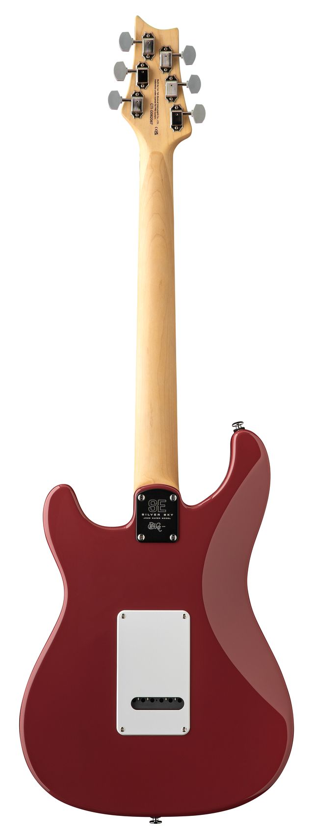 PRS GUITARS SE SILVER SKY DERBY RED