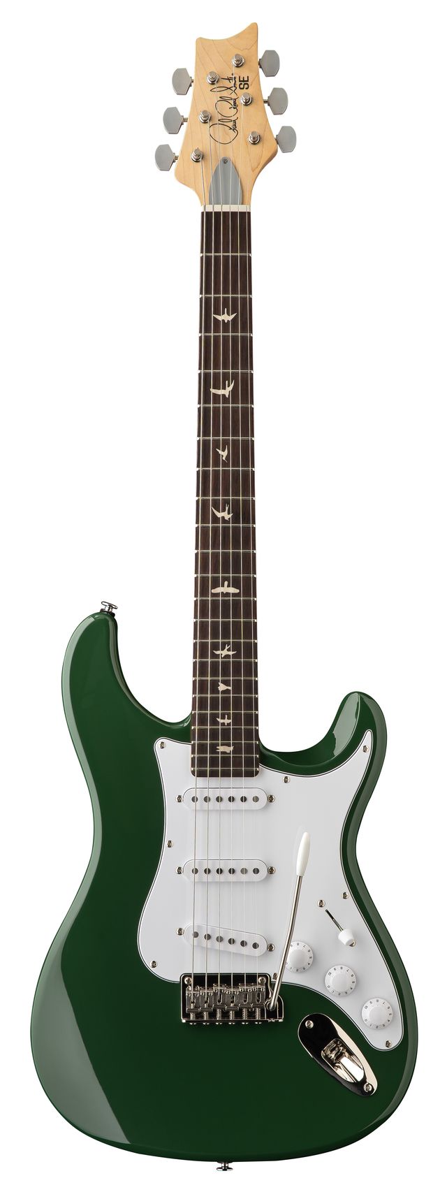 PRS GUITARS SE SILVER SKY LAUREN GREEN