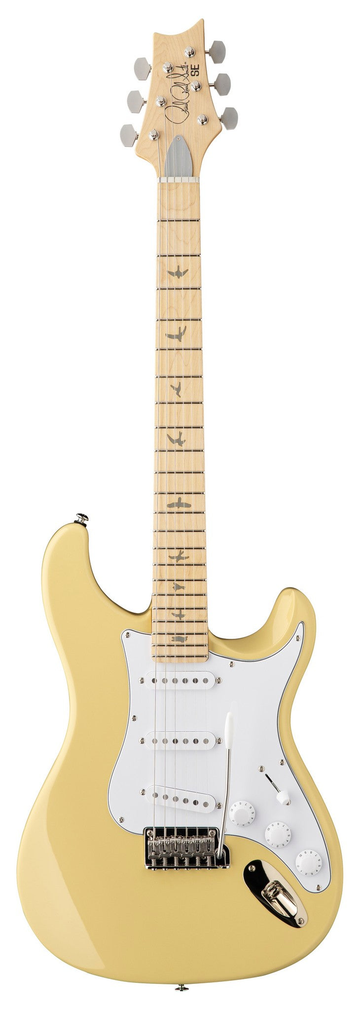 PRS GUITARS SE SILVER SKY MAPLE MOON WHITE