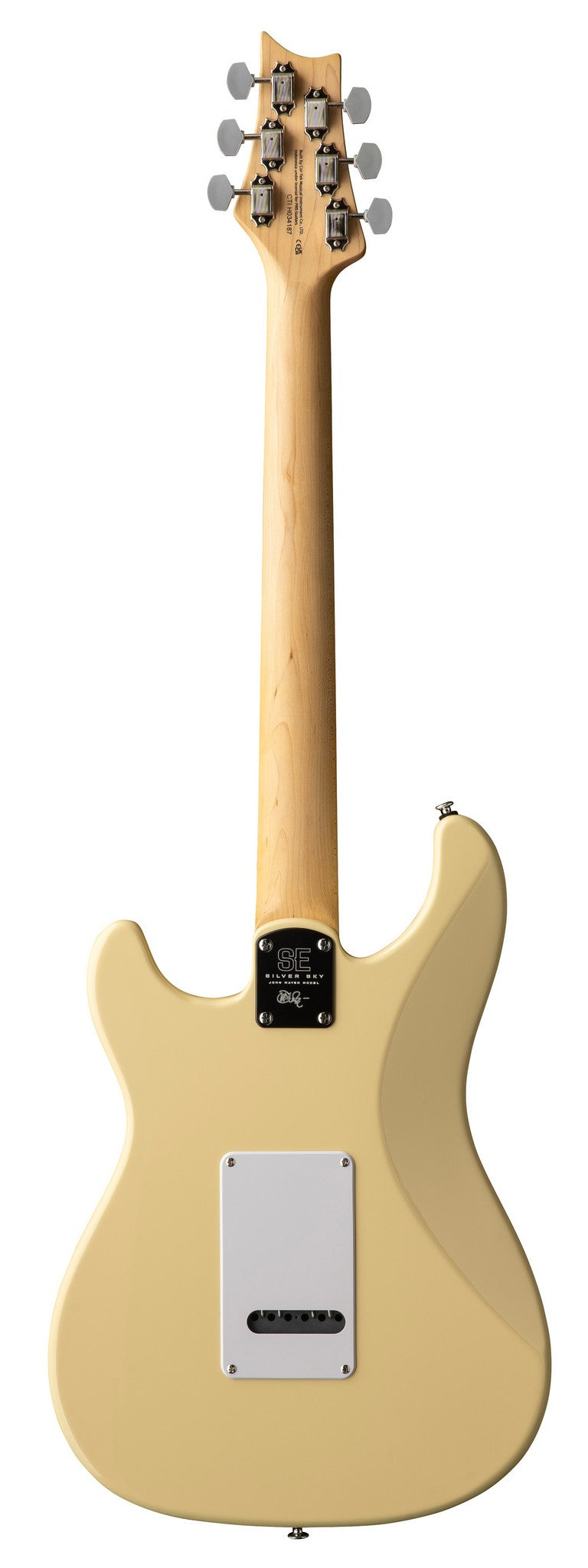 PRS GUITARS SE SILVER SKY MAPLE MOON WHITE
