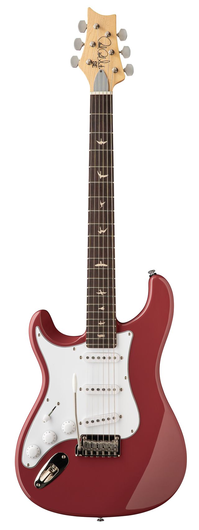 PRS GUITARS SE SILVER SKY LH DERBY RED