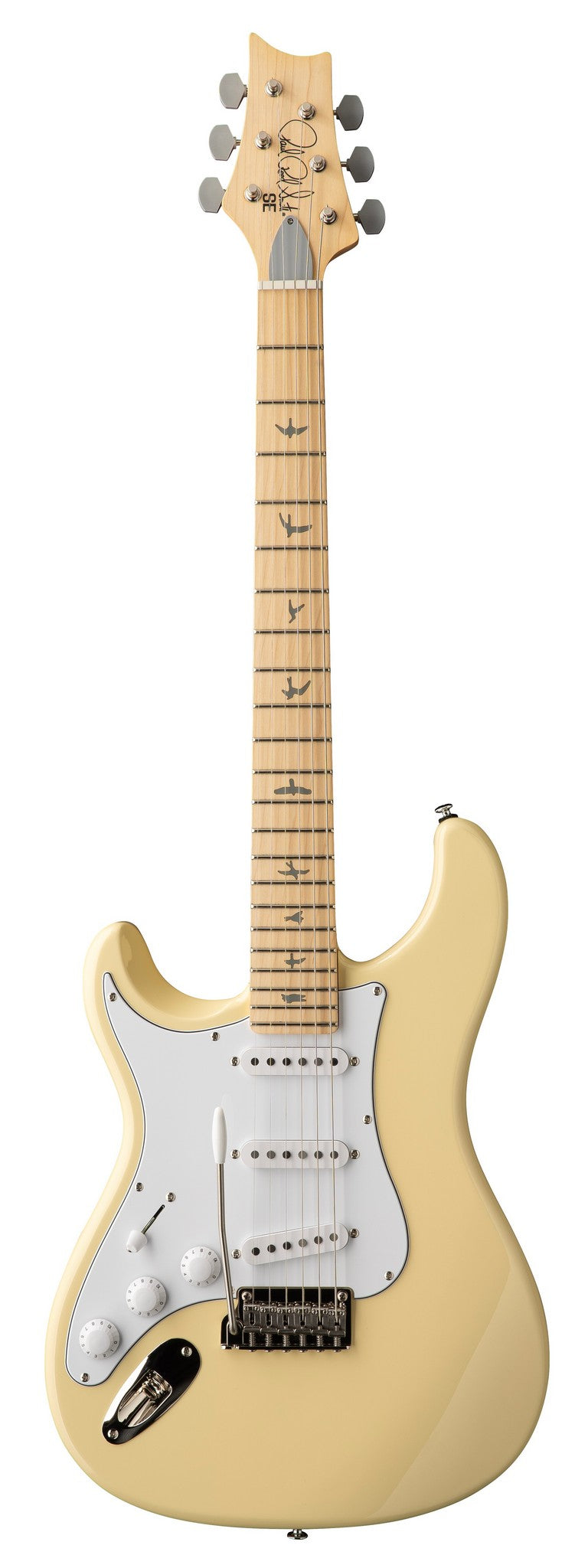 PRS GUITARS SE SILVER SKY MAPLE LH MOON WHITE