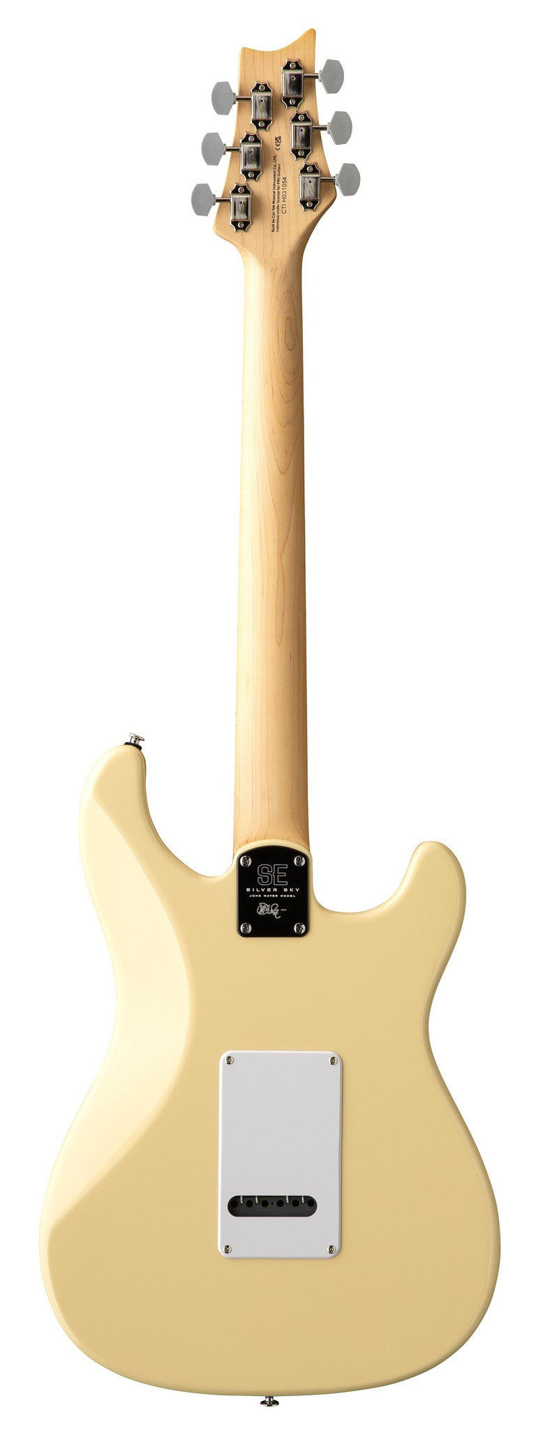 PRS GUITARS SE SILVER SKY MAPLE LH MOON WHITE