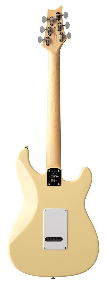 PRS GUITARS SE SILVER SKY MAPLE LH MOON WHITE