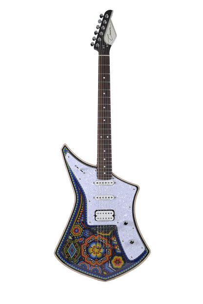 Cream Custom Revolver Huichol