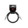 Kirlin Cable Patch Mini Jack 0.5M Noir
