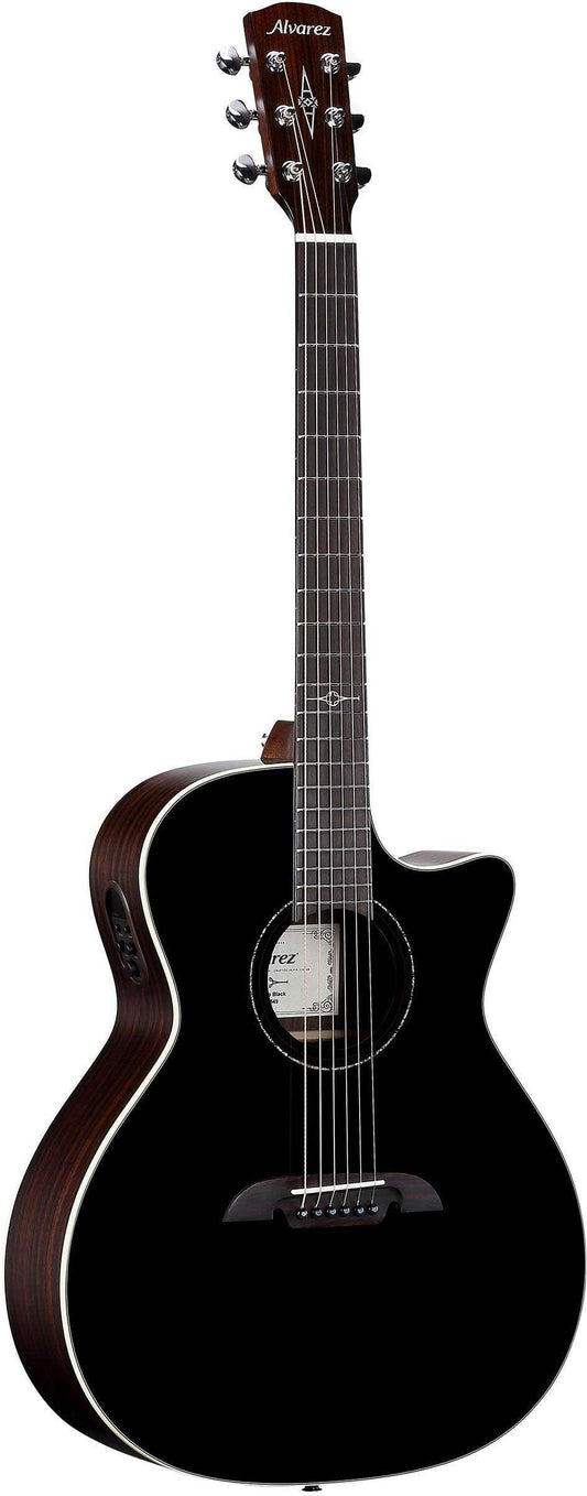 ALVAREZ  AG70CE  BLACK ARTIST