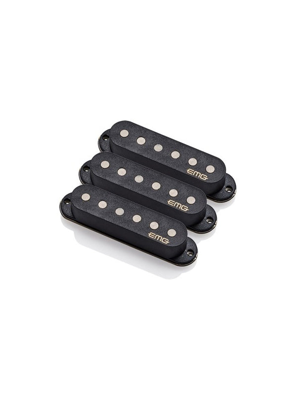 Retro Active Crossroads Set, SSS, Alnico 2 - Black