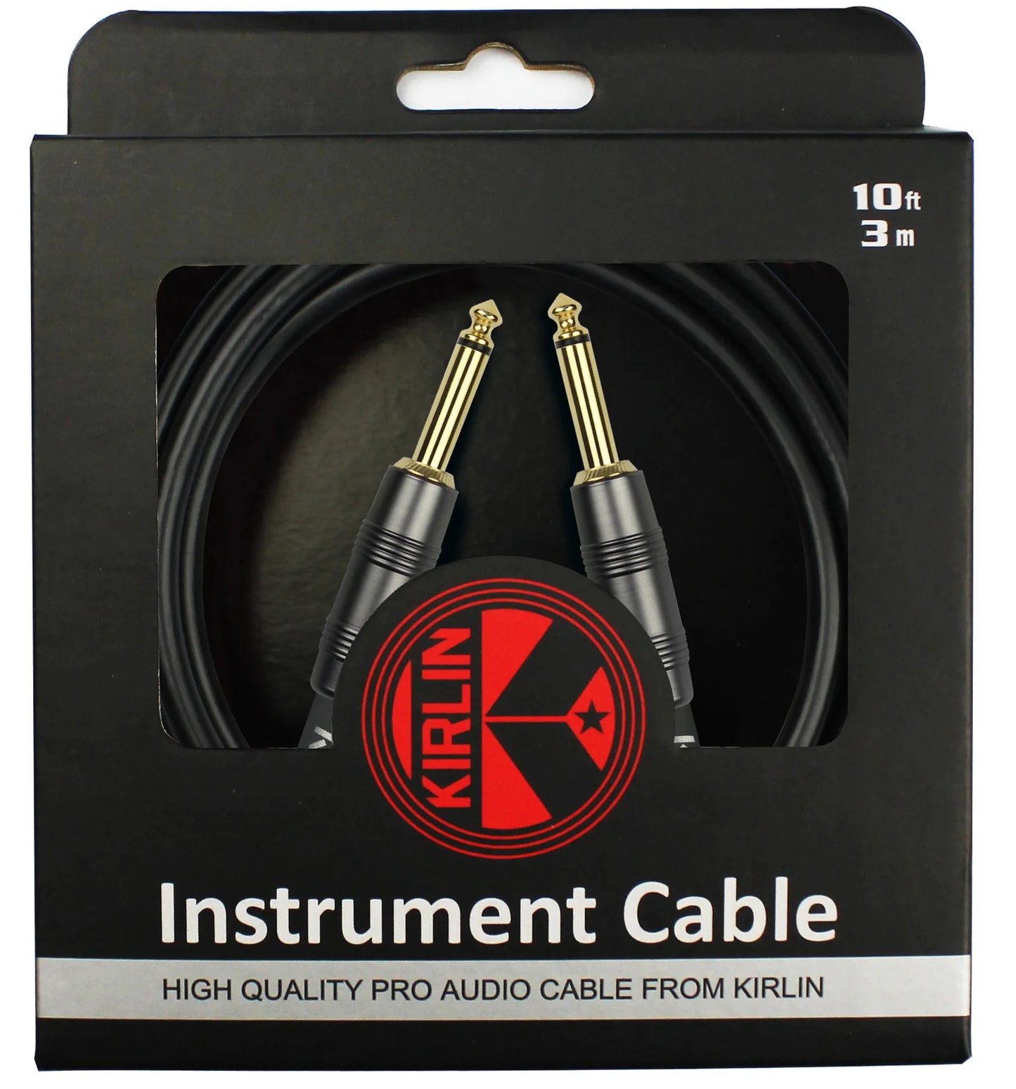 Kirlin Cable Premium Jack-Jack 3M Noir