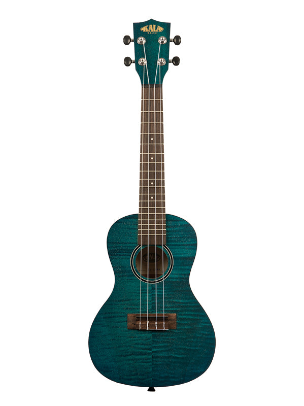 Exotic Mahogany, Concert - Transparent Blue