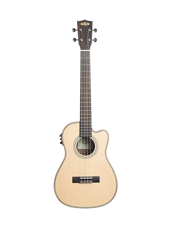 Kala Solid Spruce Top/Ebony, Bariton Cutaway