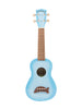 Kala Dolphin Soprano Light Blue Burst
