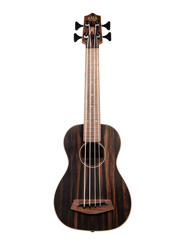 Ebony U-Bass, cordes filées, housse Deluxe