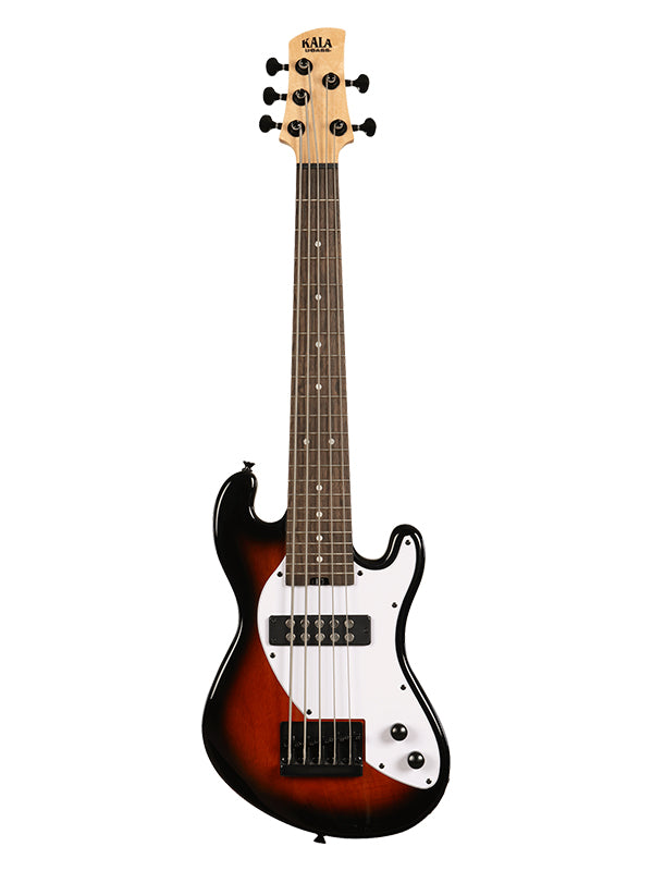 Solid Body U-Bass, 5 cordes, livré avec housse - Tobacco Burst
