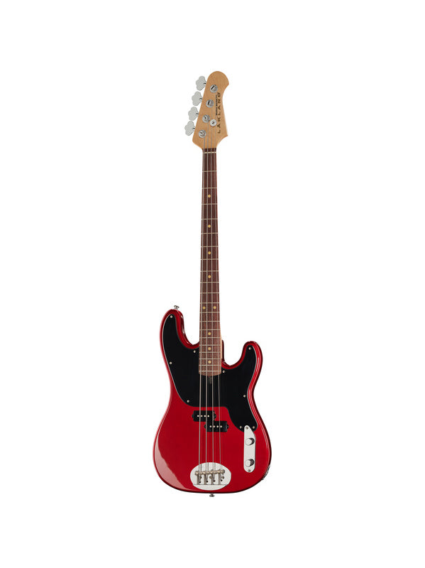 Lakland Skyline 44-51, 4 cordes - Candy Apple Red, Touche palissandre