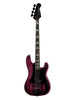 Lakland Skyline 44-64 Custom signature Geezer Butler, 4 cordes - Translucent Purple, Touche ébène