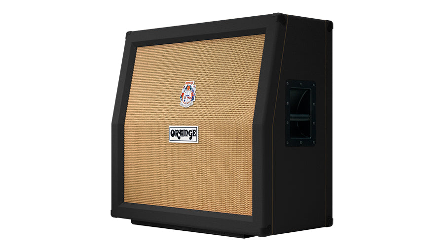 Orange PPC412 AD, baffle guitare (pan coupé) - Noir