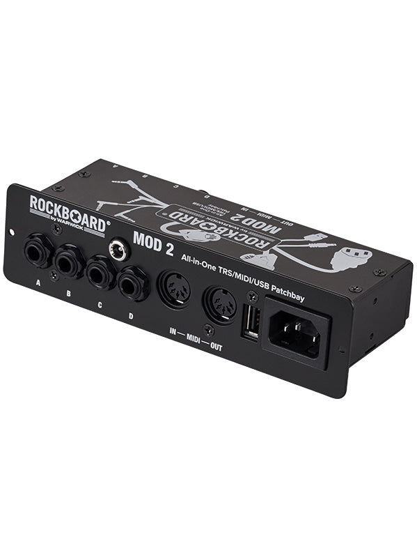 MOD 2 - Patchbay avec TS/TRS, MIDI & USB