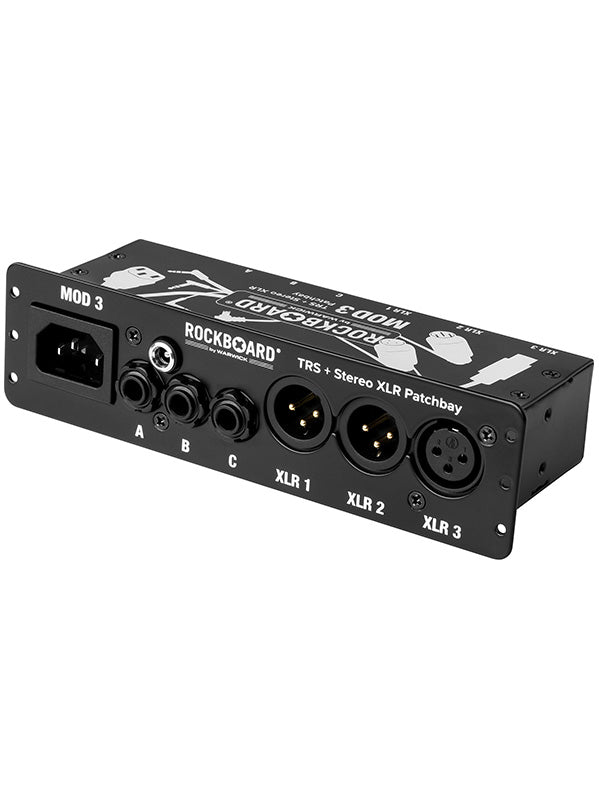 MOD 3 - Patchbay avec XLR & TRS for Vocalists