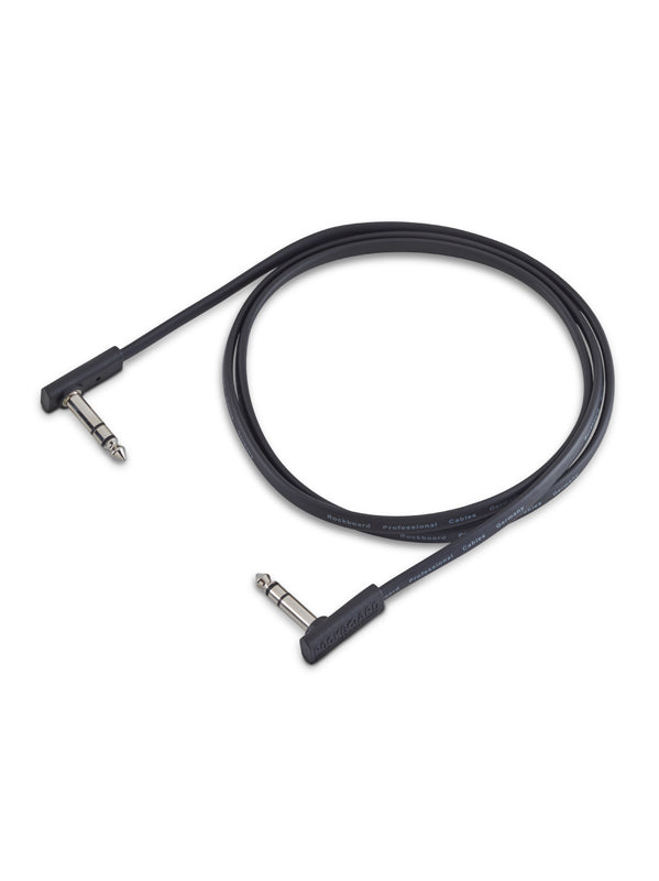 Cable plat TRS 120 cm - Noir