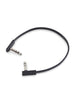 Rockboard Cable plat TRS 30 cm Noir