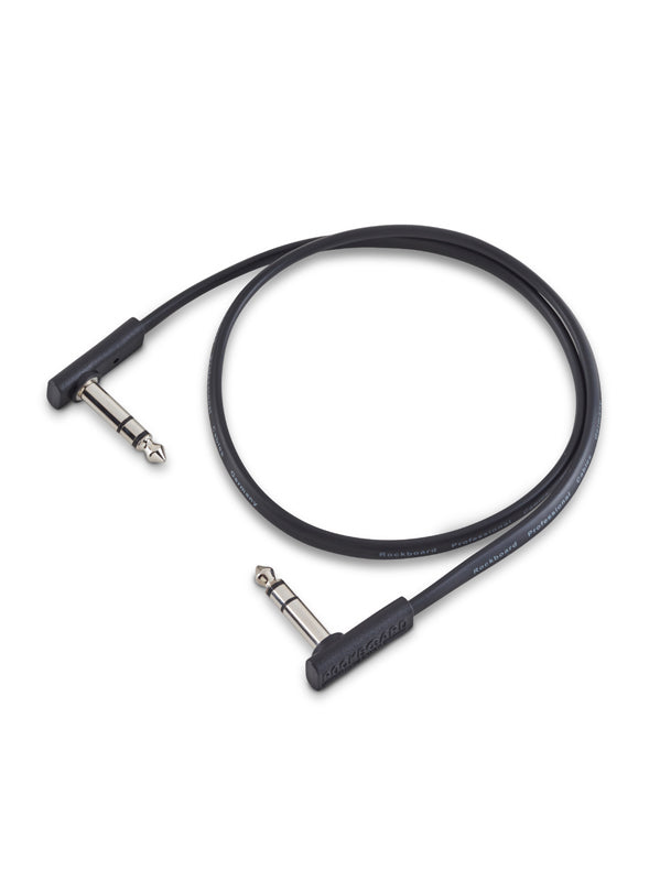 Cable plat TRS 60 cm - Noir