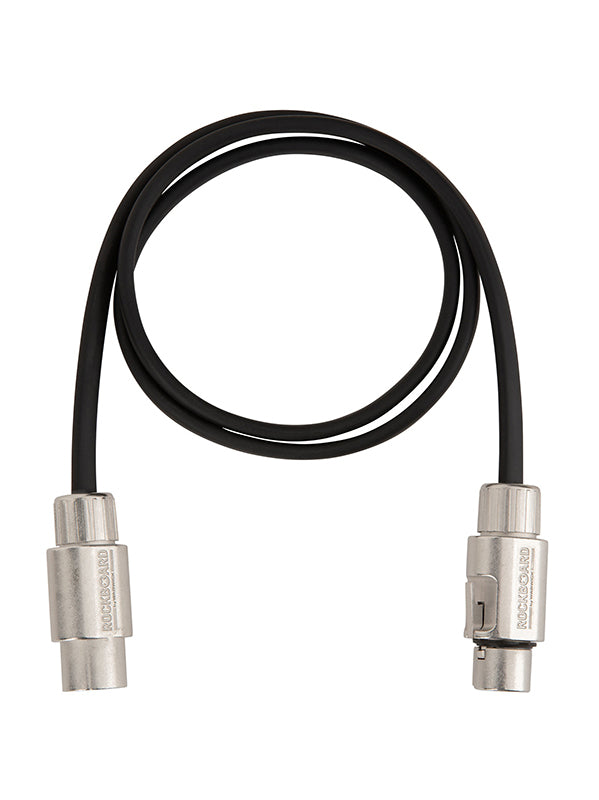 Câble patch XLR - 90 cm - Noir
