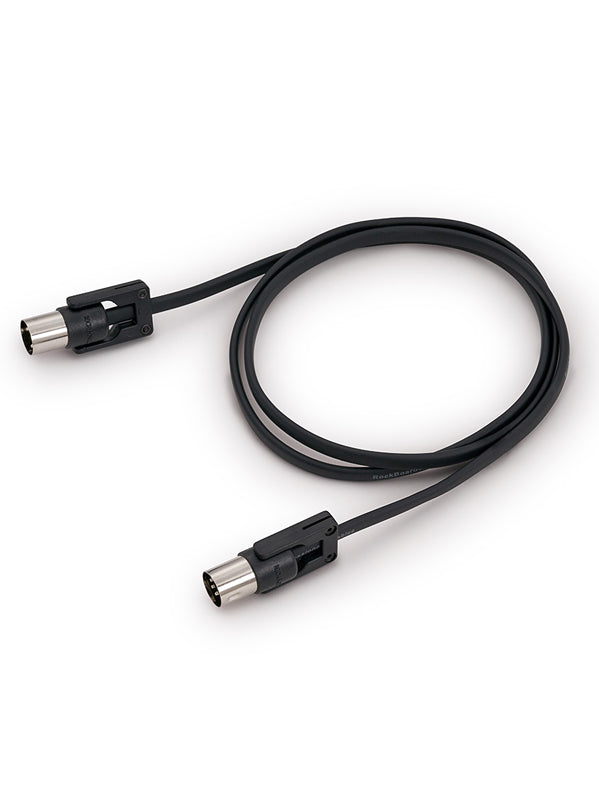 Câble MIDI FlaX Plug - 100 cm - Noir