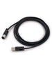 Rockboard Cable MIDI FlaX Plug 200 cm Noir