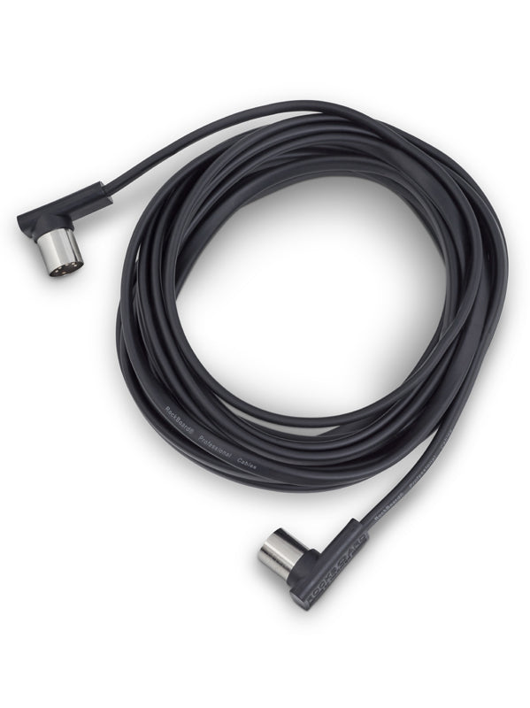 Câble MIDI plat - 10 m - Black