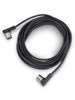 Rockboard Cable MIDI plat 10 m Noir