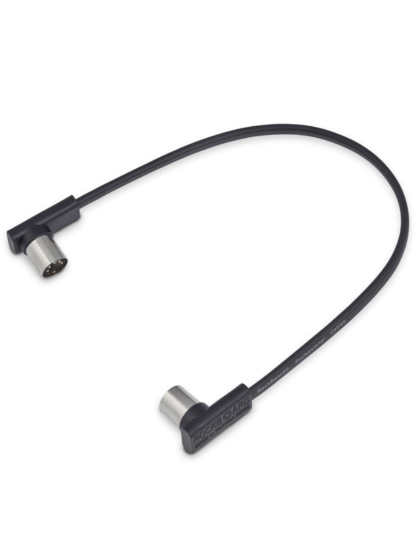 Câble MIDI plat - 30 cm - Black