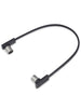 Rockboard Cable MIDI plat 30 cm Noir